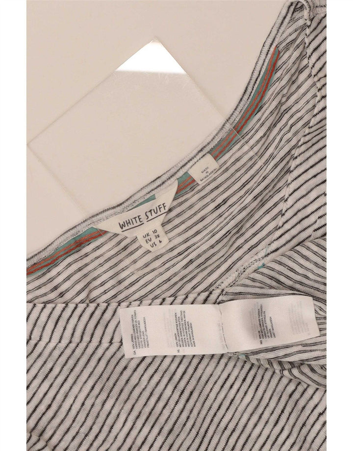 Bluzka damska White Stuff Top UK 10 Small Striped Linen