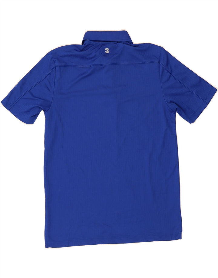 IZOD Mens Polo Shirt Small Blue Polyester Vintage Izod and Second-Hand Izod from Messina Hembry 