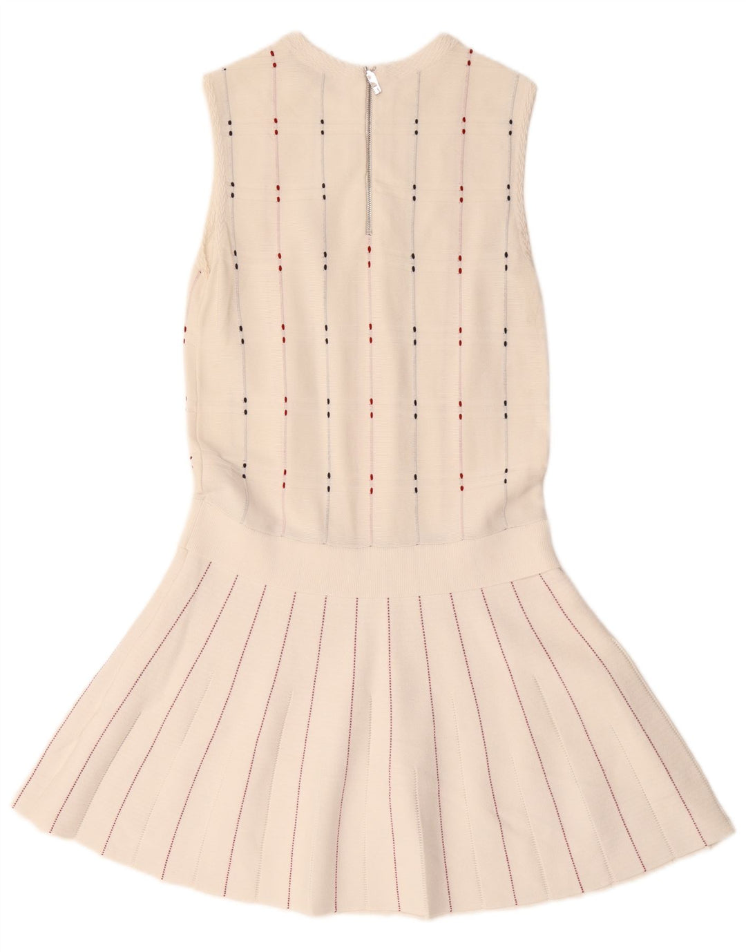 Damska sukienka bez rękawów z obniżoną talią Ted Baker, rozmiar 1, XS, w białe paski