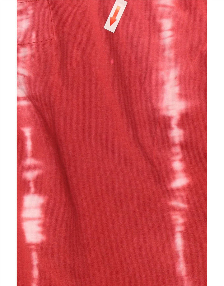 Think Różowa męska koszulka T-shirt XL Tie Dye