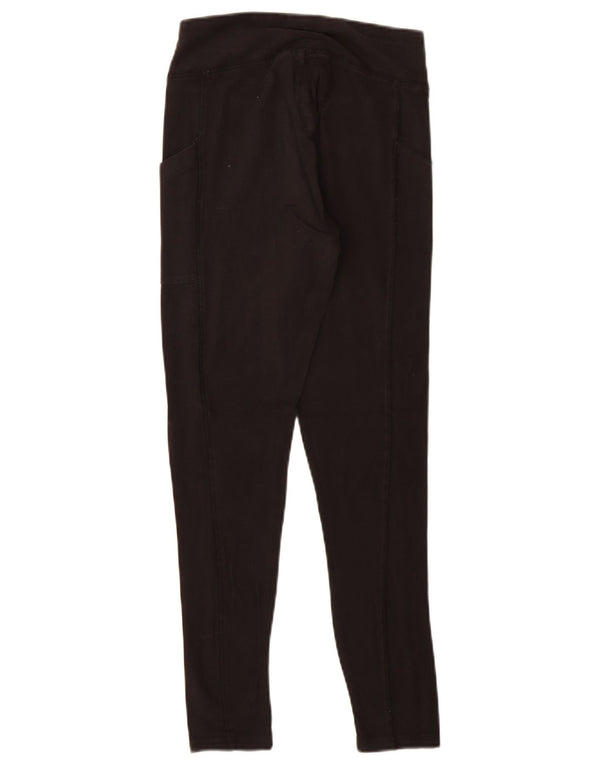 Damskie legginsy PUMA UK 8 Small, czarne, bawełniane