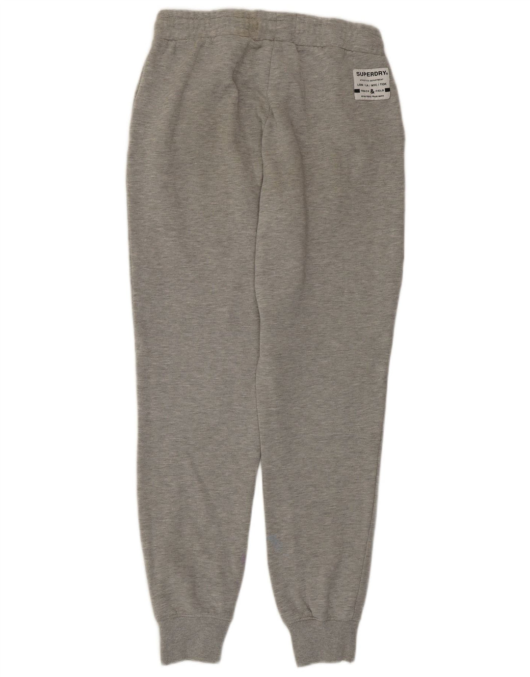 Damskie spodnie dresowe Superdry Joggers UK 12 Średnioszary, bawełniany