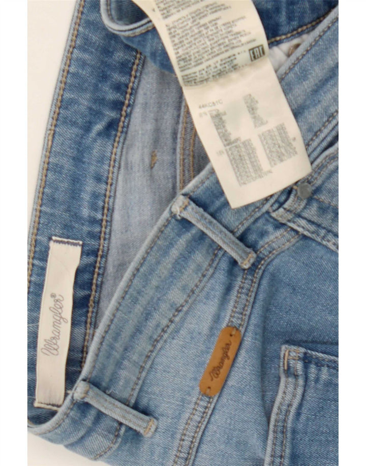 Wrangler Damskie Evalyn Slim Jeans W30 L27 Niebieskie bawełniane