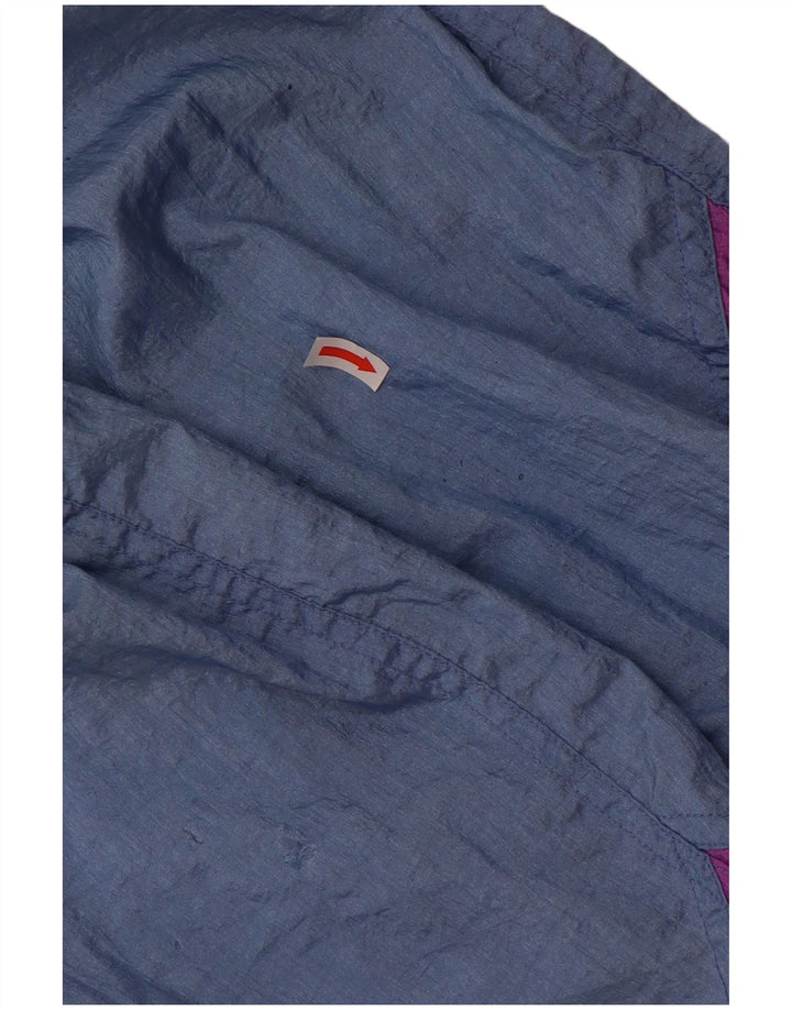 Męska kurtka dresowa PUMA, średnioniebieska, z blokami kolorów, poliamid