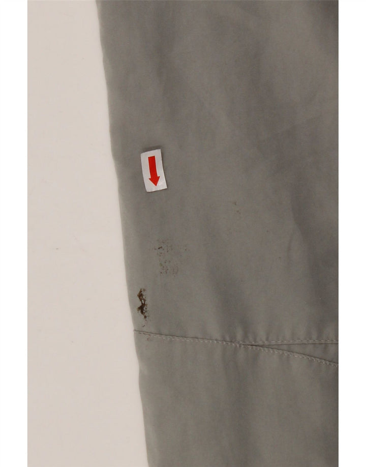 Męskie spodnie dresowe PUMA z grafiką, duże, szare, poliestrowe