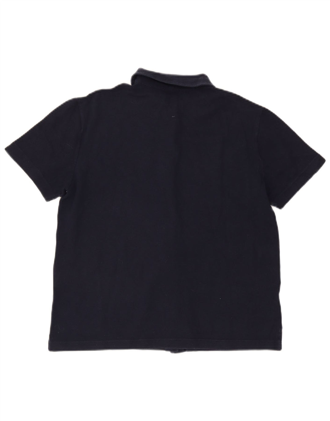 Koszula damska z krótkim rękawem FRED PERRY UK 18 XL, granatowa, bawełniana