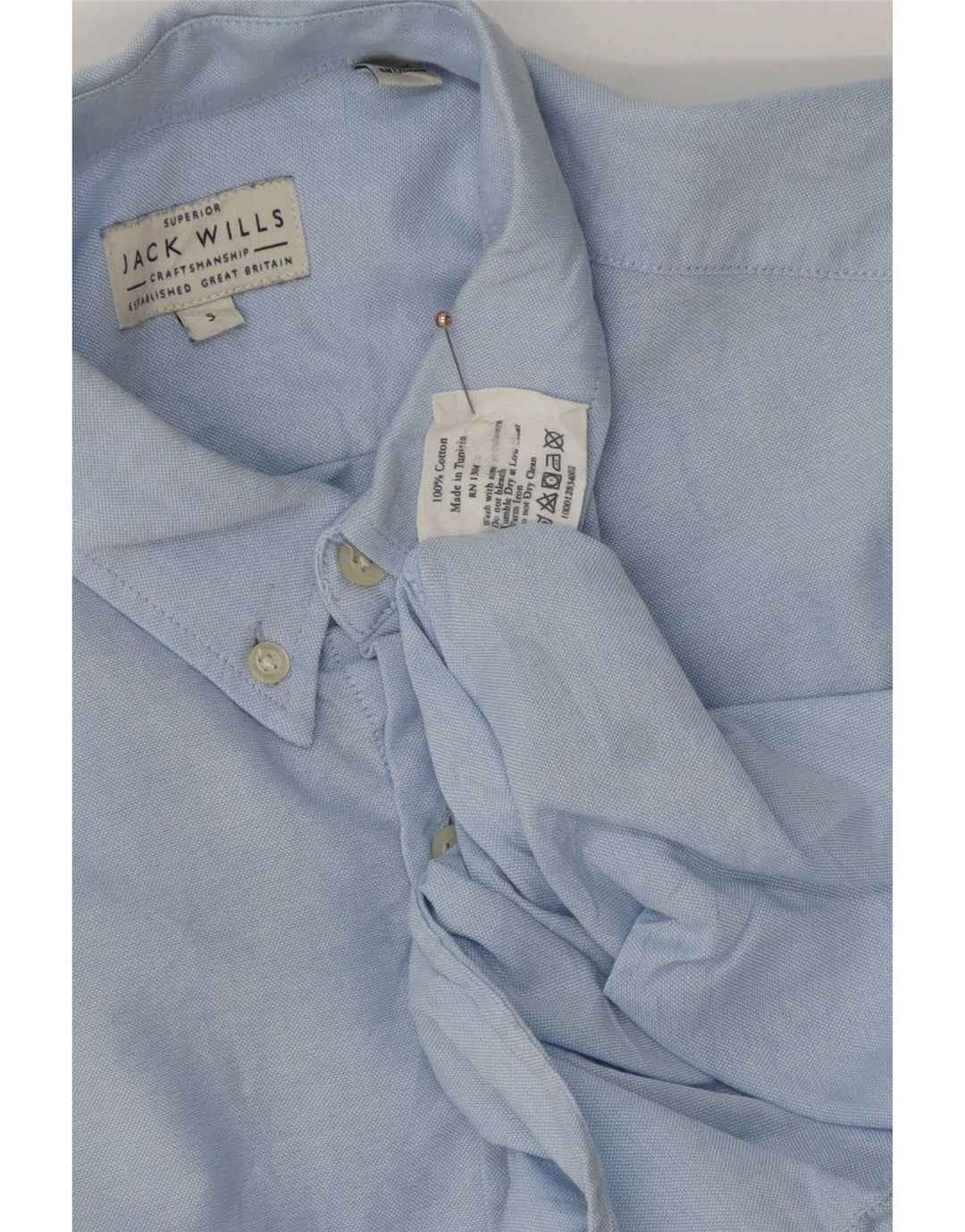 Koszula męska Jack Wills, mała, niebieska, bawełniana