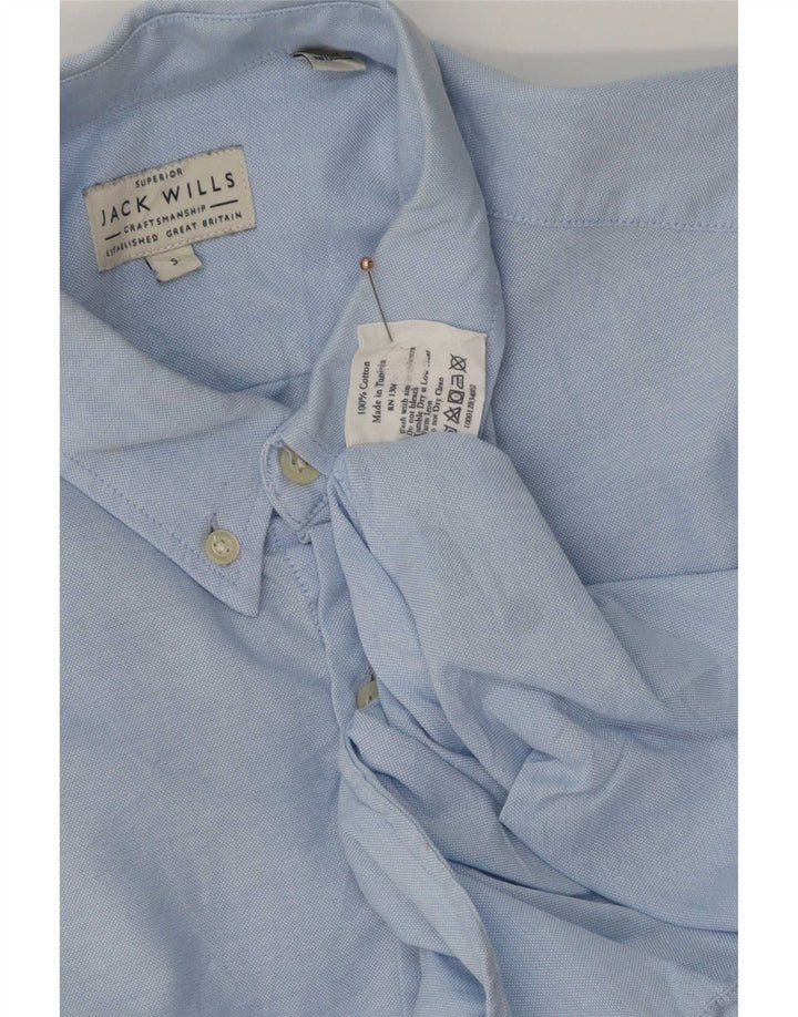 Koszula męska Jack Wills, mała, niebieska, bawełniana