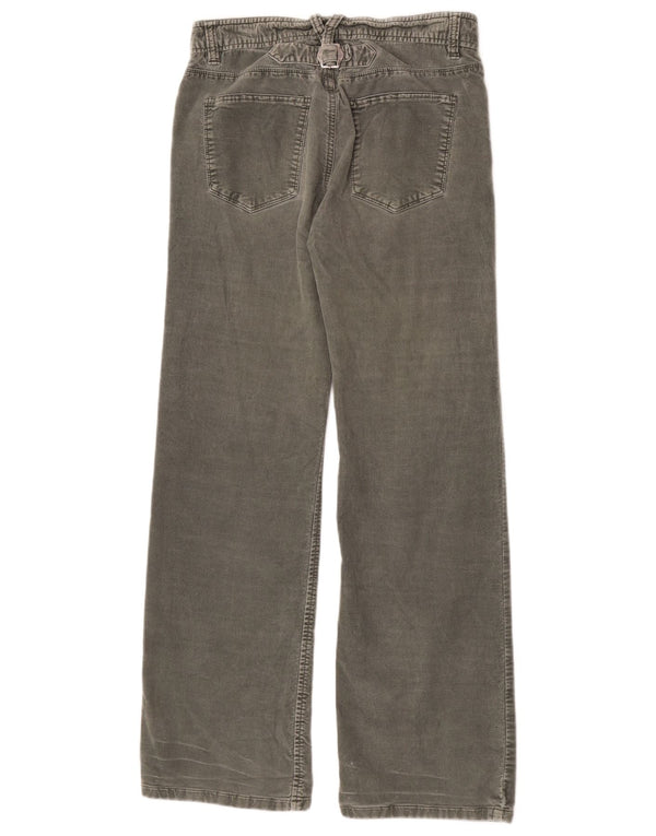 Damskie spodnie Gap Velvet o luźnym kroju UK 6 XS W26 L30 Khaki Cotton