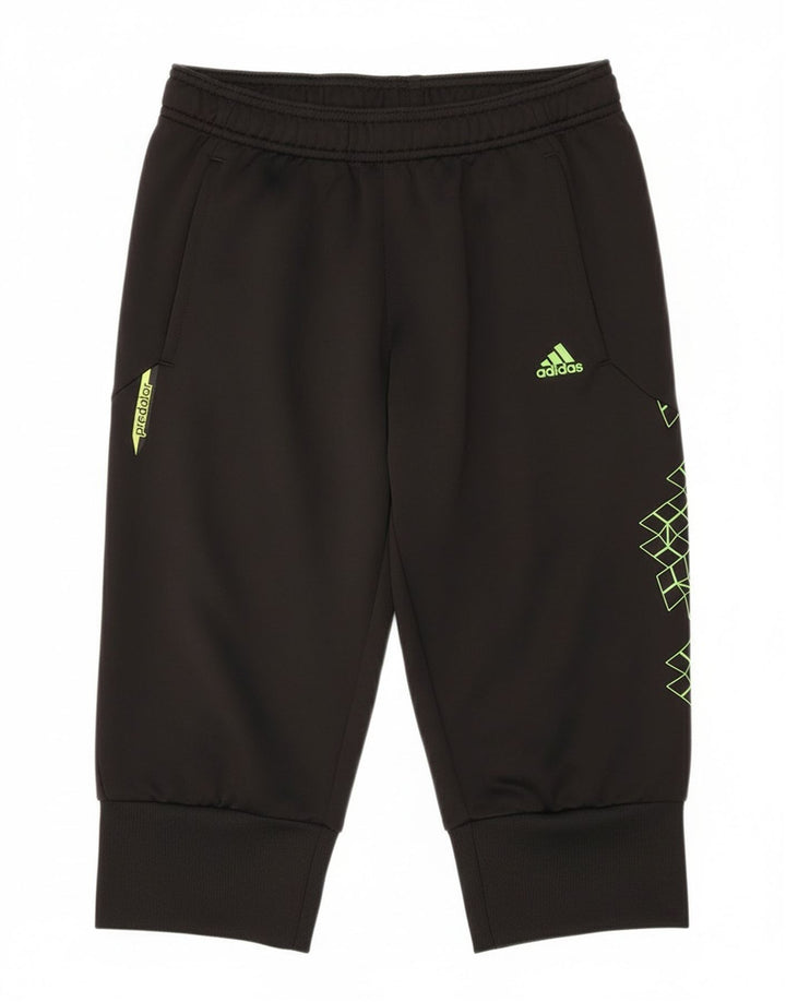 Męskie spodenki sportowe Adidas Climalite Bermudy, małe, czarne, poliestrowe