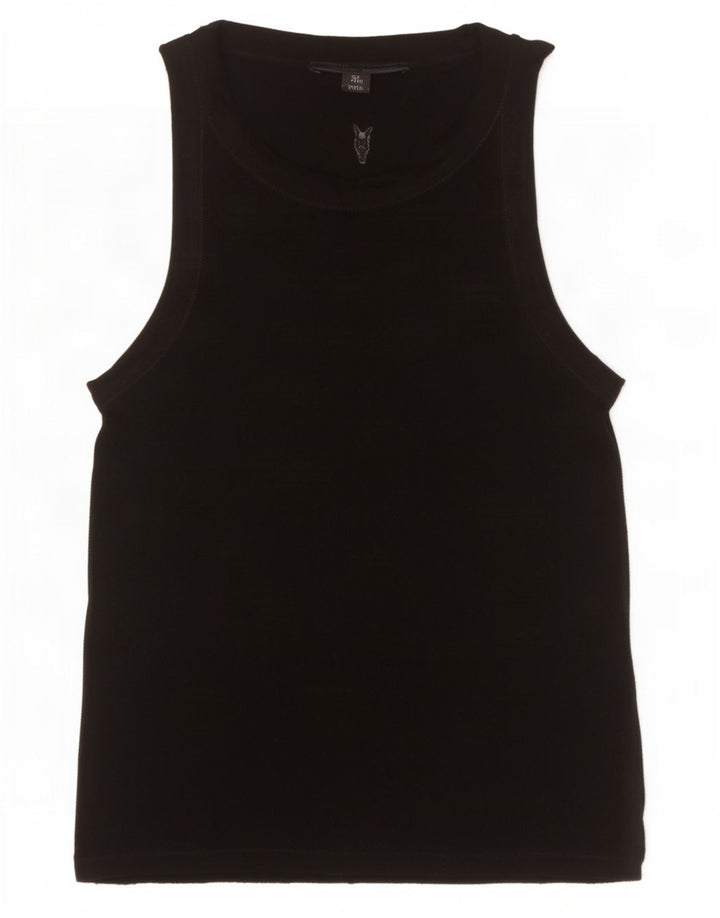 Damska kamizelka All Saints Top UK 10 Small Black Lyocell