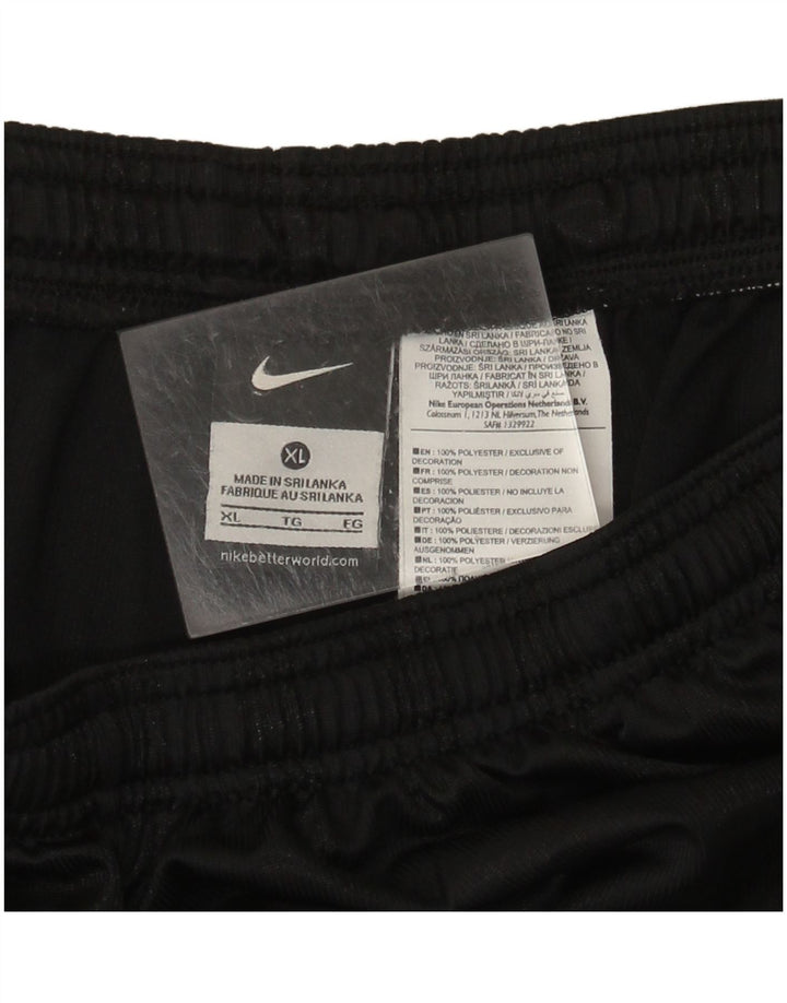Męskie spodenki sportowe NIKE XL, czarne, poliestrowe
