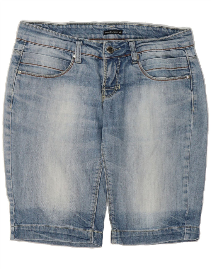 BEST COMPANY Womens Denim Shorts IT 42 Medium W30 Blue Cotton Vintage Best Company and Second-Hand Best Company from Messina Hembry 