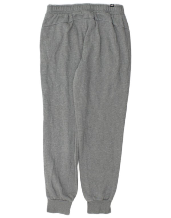 Męskie spodnie dresowe Puma Joggers, średnioszare, bawełniane