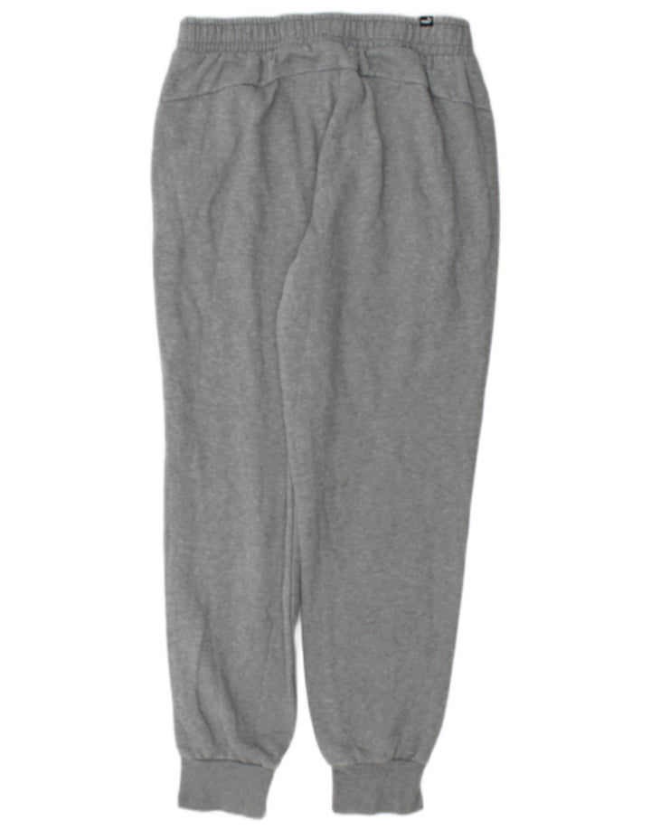 Męskie spodnie dresowe Puma Joggers, średnioszare, bawełniane