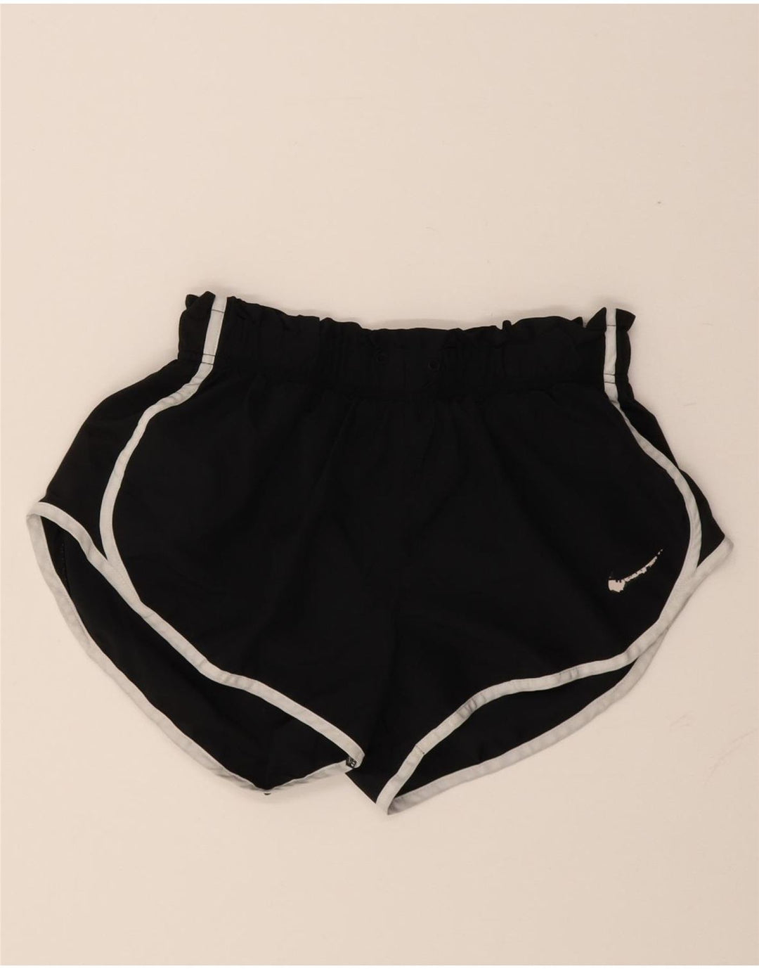 Damskie spodenki sportowe Nike Dri Fit UK 14, średni czarny poliester