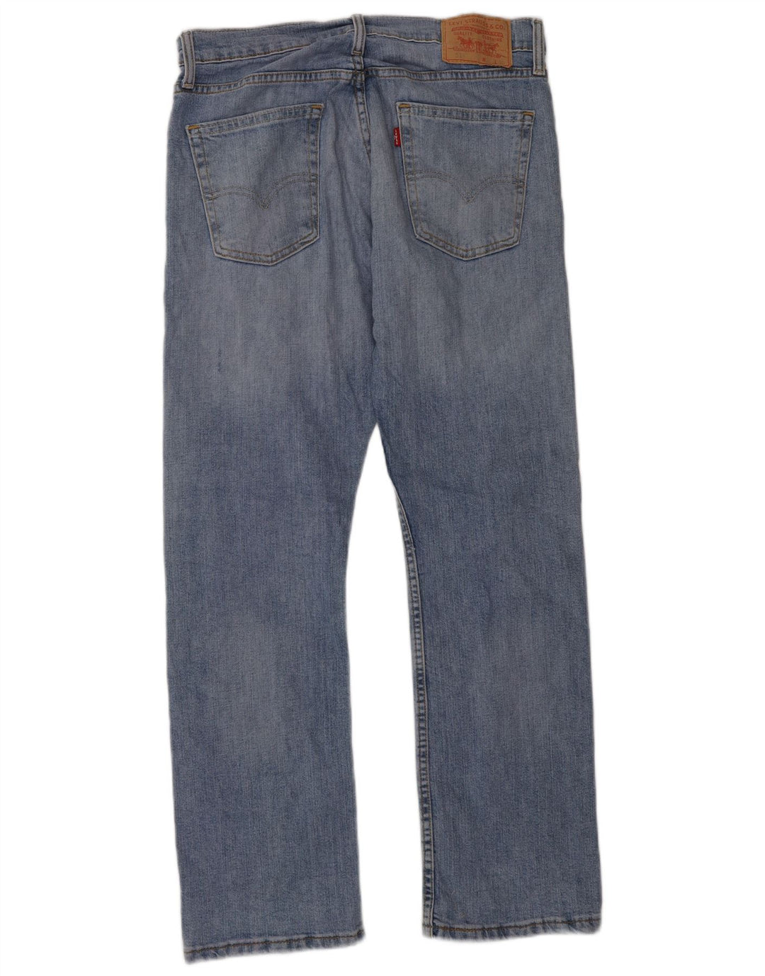 Męskie jeansy Levi's 514 Slim Straight W31 L30 Niebieskie bawełniane