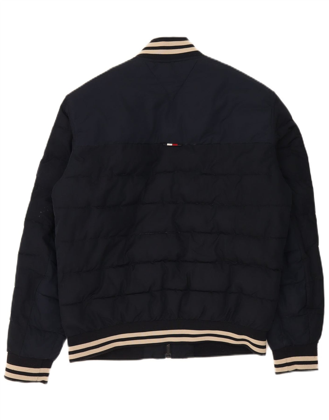 Męska ocieplana kurtka Tommy Hilfiger UK 38, średni granatowy poliester