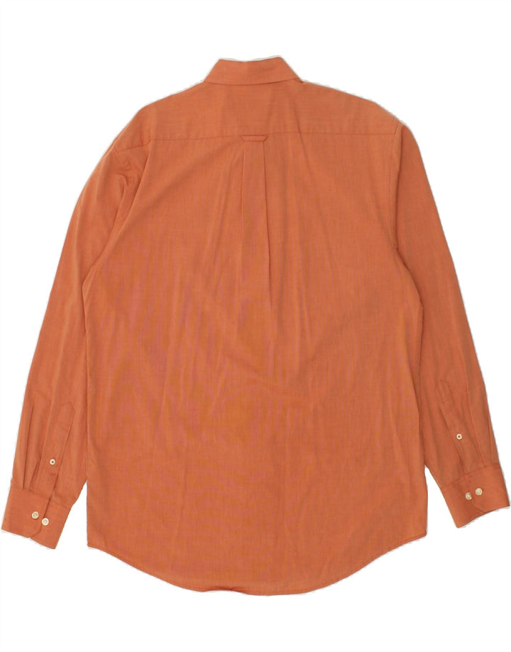 IZOD Mens Shirt Medium Orange Cotton Vintage Izod and Second-Hand Izod from Messina Hembry 