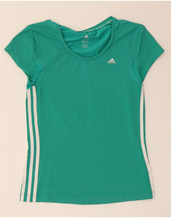 Damska koszulka Adidas Climacool Top UK 8/10 Small Green