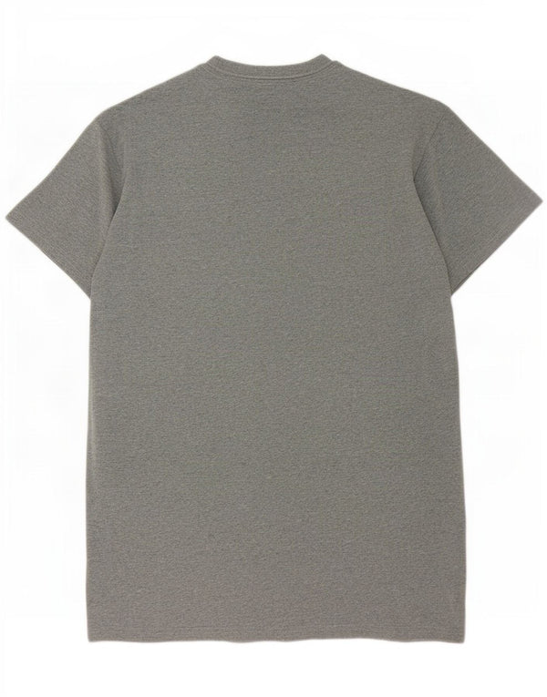 T-shirt męski Vans, mały, szary, bawełniany w plamki