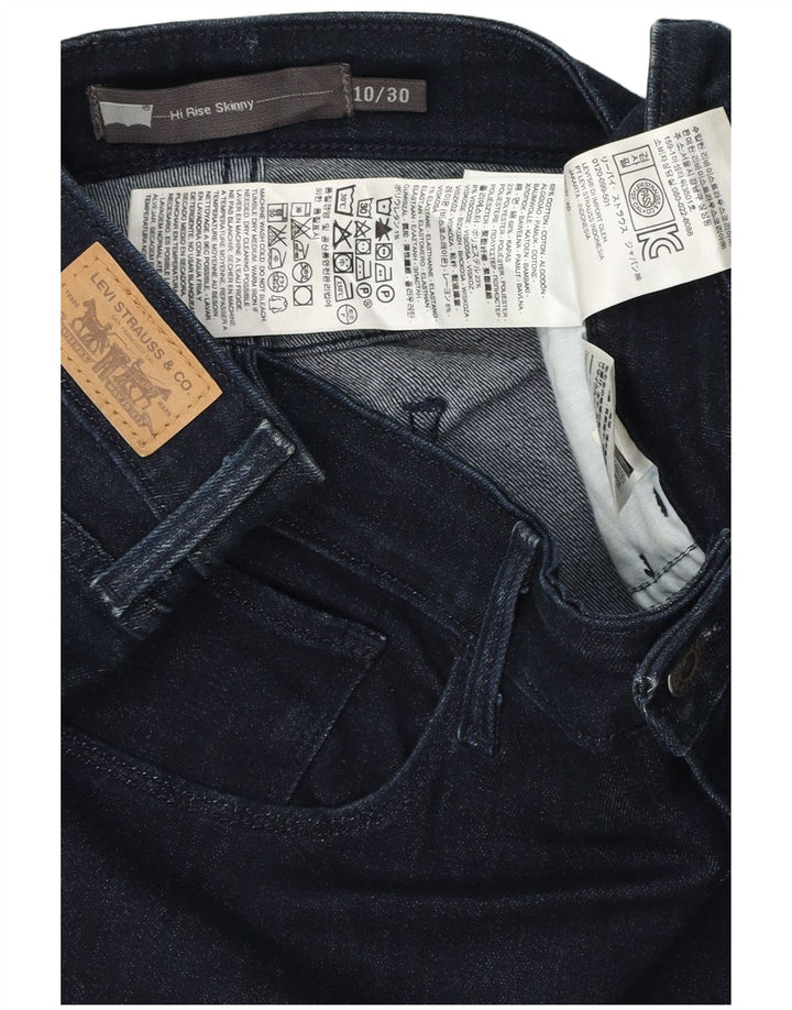 Damska spódnica dżinsowa Levi's W30 Średni granat, bawełna