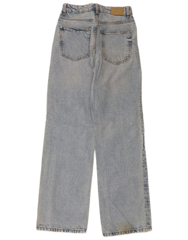 Damskie luźne dżinsy Zara EU 36 XS W26 L31 Niebieskie