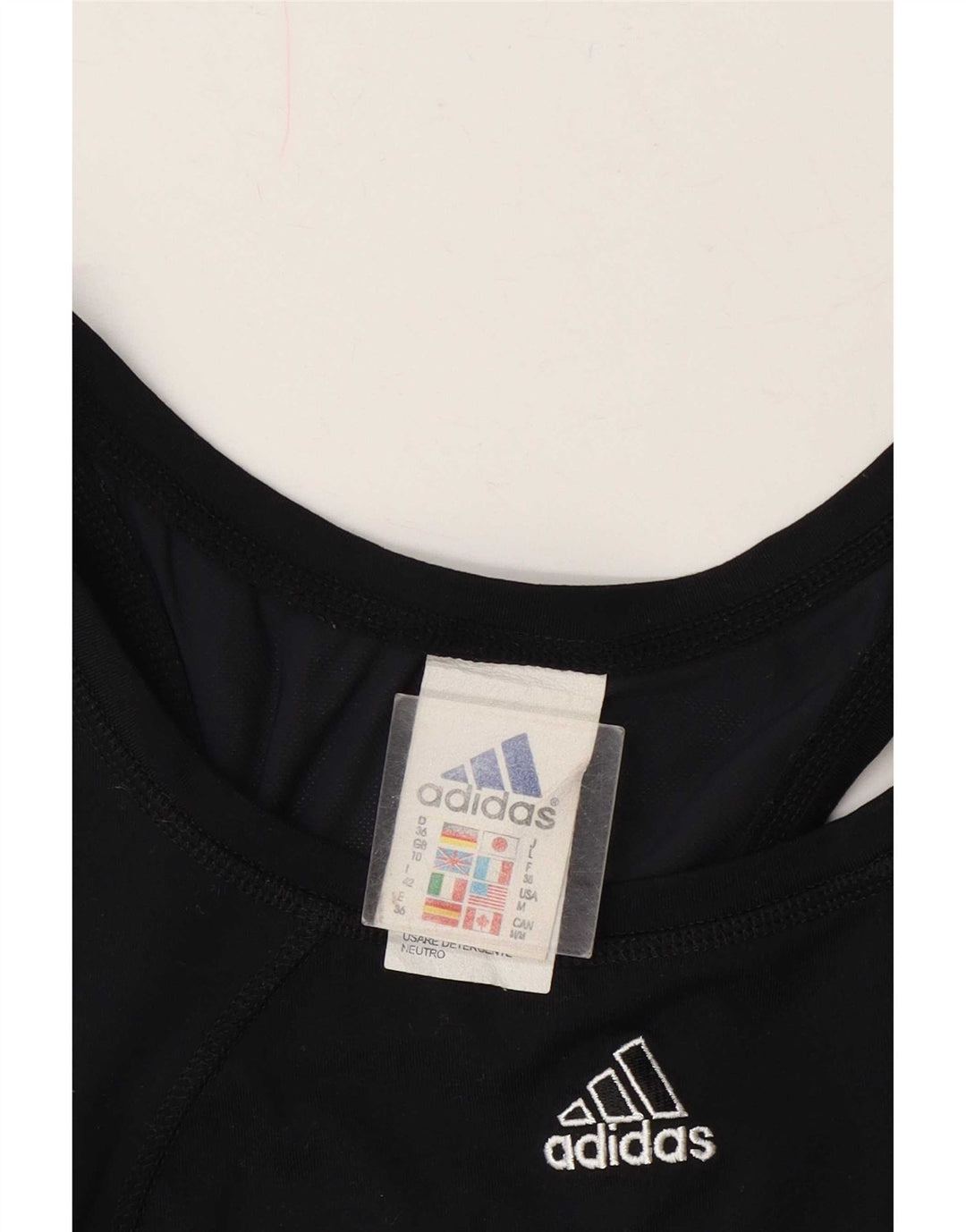 Damska kamizelka Adidas Crop Top UK 10 Small Black Poliamid