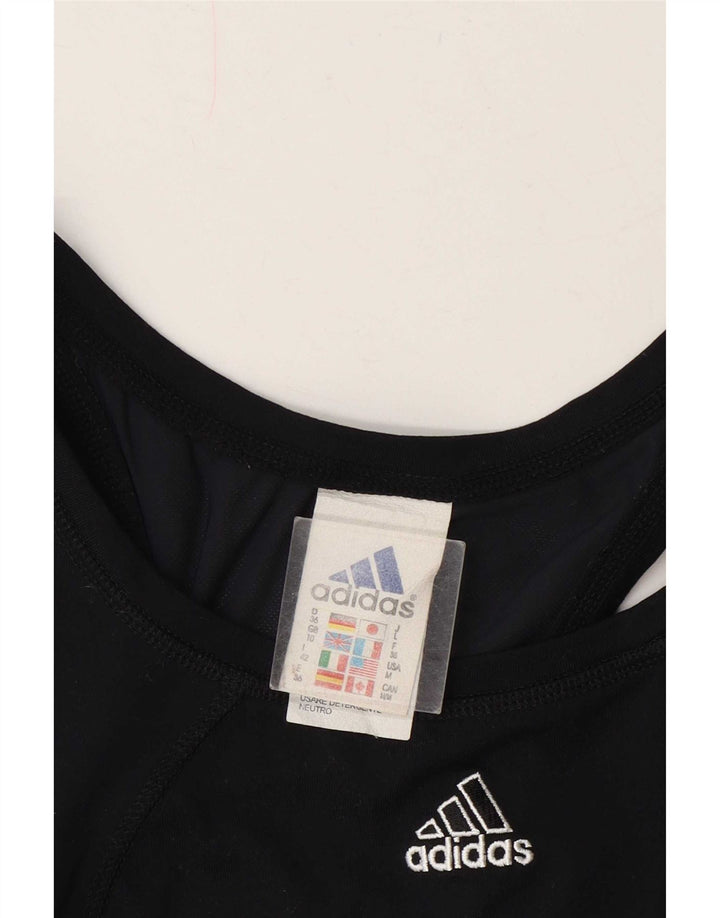 Damska kamizelka Adidas Crop Top UK 10 Small Black Poliamid