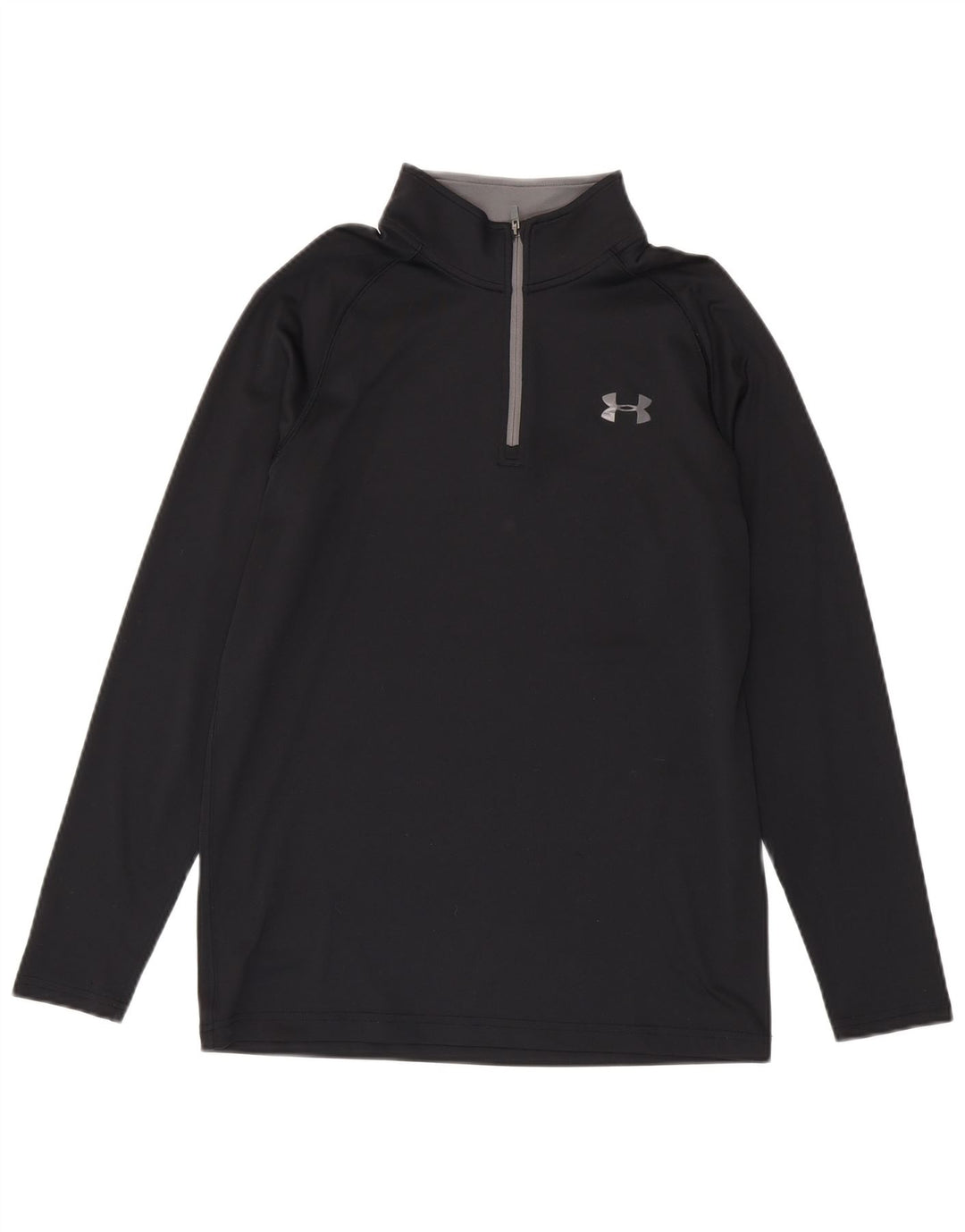 Męski dres Under Armour Heat Gear z zamkiem błyskawicznym i małą czarną