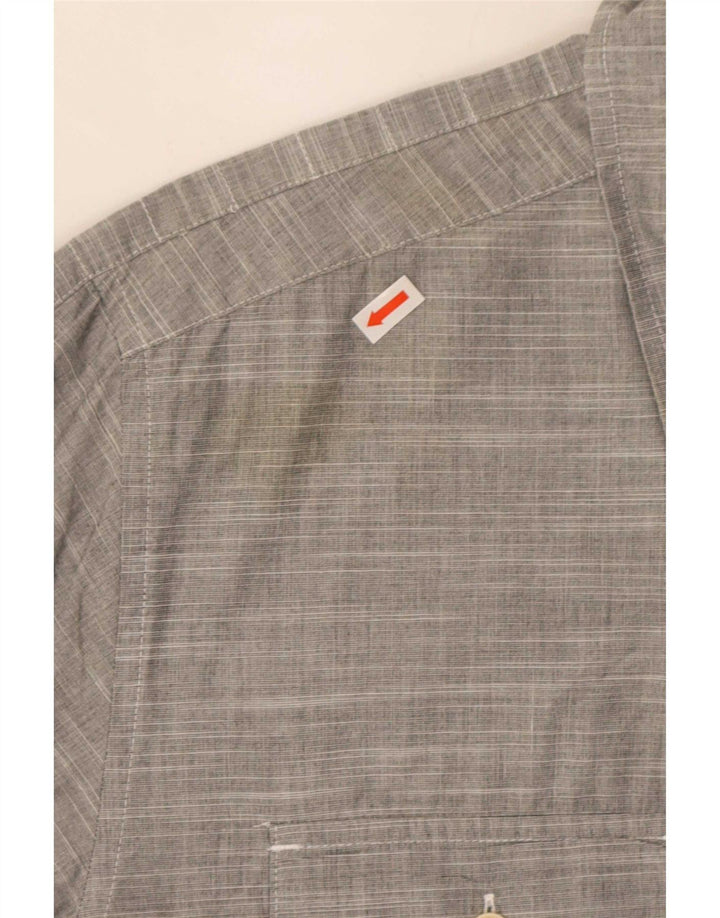 Koszula męska Quiksilver XL, bawełniana w szare paski