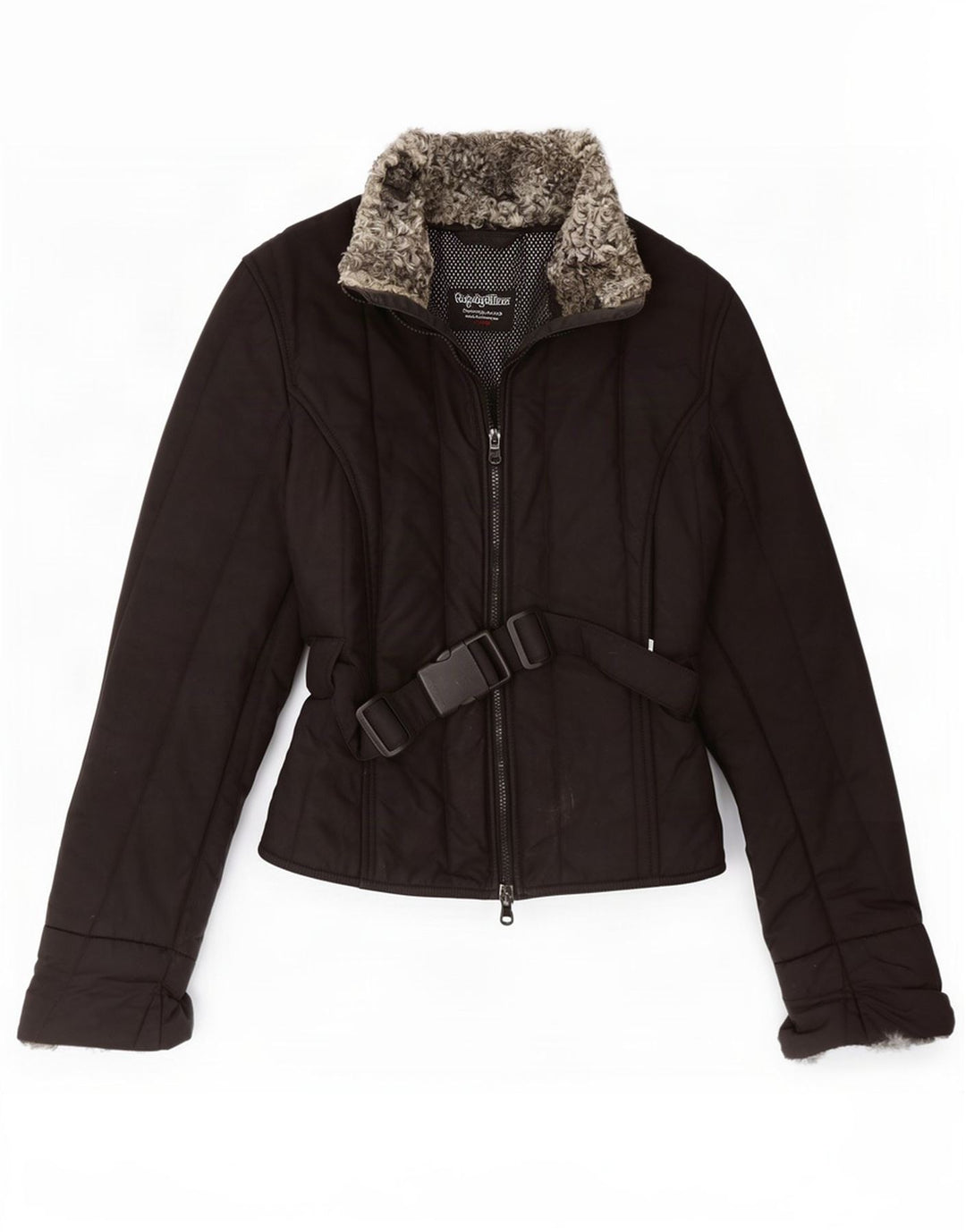 Damska kurtka wiatrówka Refrigiwear UK 18 XL, czarny nylon