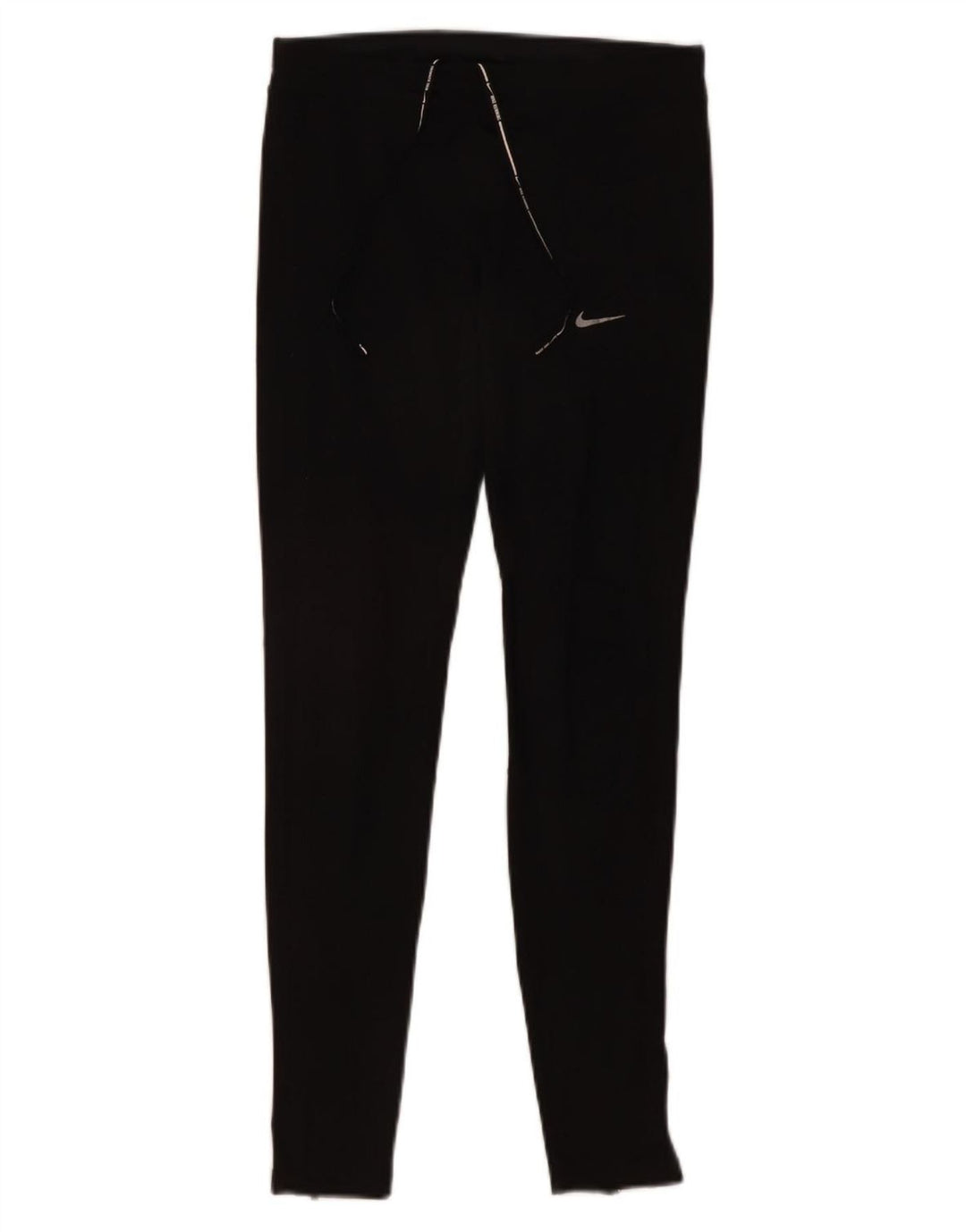 Damskie legginsy Nike Dri Fit UK 10, małe, czarne, poliestrowe