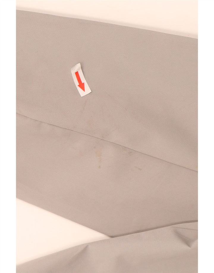 Męska kurtka przeciwdeszczowa Adidas UK 40, duża, szary poliester