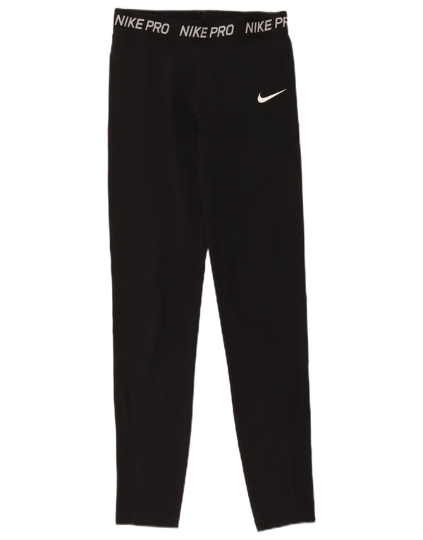 Legginsy Nike Dziewczęce Dri Fit Graphic 13-14 lat XL, czarne