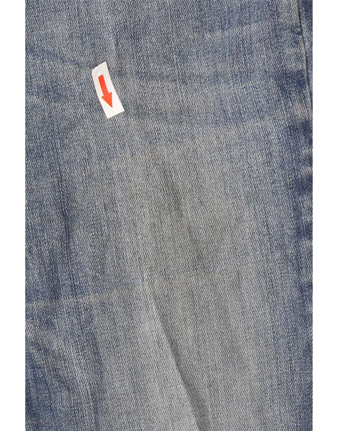 Męskie jeansy Levi's 627 Straight W30 L32 Niebieskie bawełniane