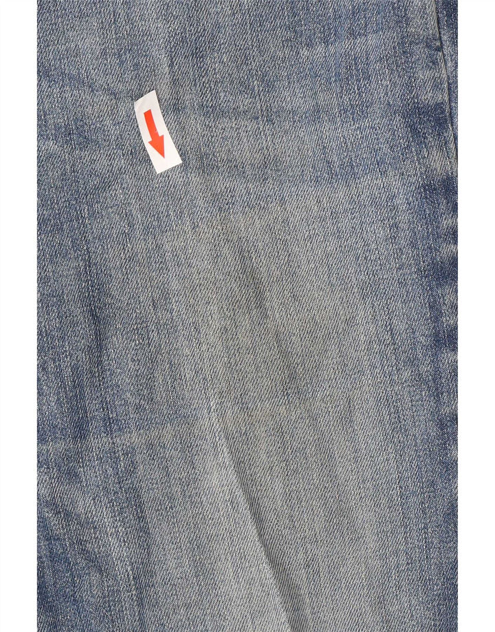 Męskie jeansy Levi's 627 Straight W30 L32 Niebieskie bawełniane