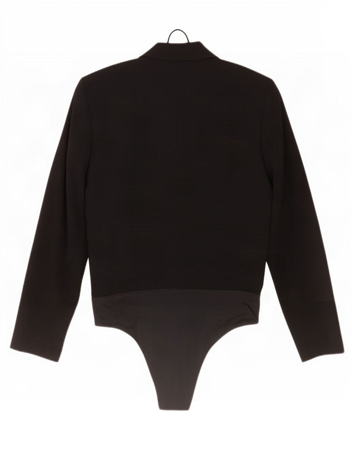 Damskie body marynarskie Zara UK 6 XS, czarny poliester