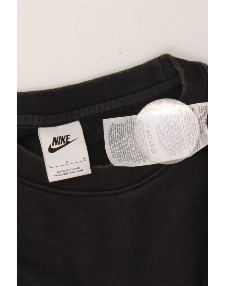 Bluza męska Nike, duża, czarna, bawełniana