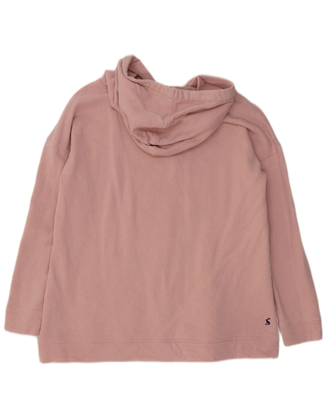 Damski sweter oversize z kapturem Joules UK 10, mały, różowy, bawełniany