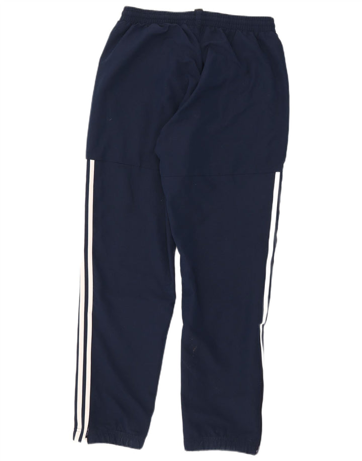 Adidas Męskie spodnie dresowe Joggery Średni granatowy poliester