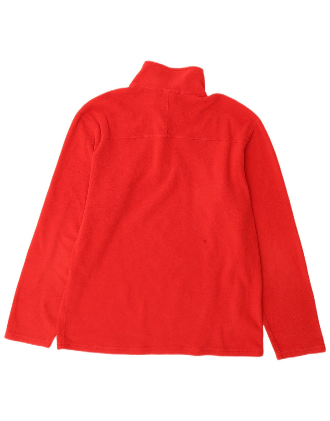 Męski sweter polarowy The North Face z zamkiem błyskawicznym, czerwony, poliestrowy