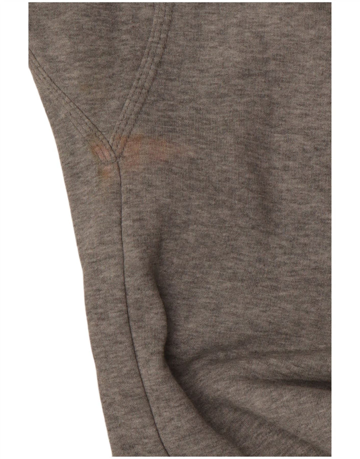 Męskie spodnie dresowe NIKE Joggery, średnioszare, bawełniane