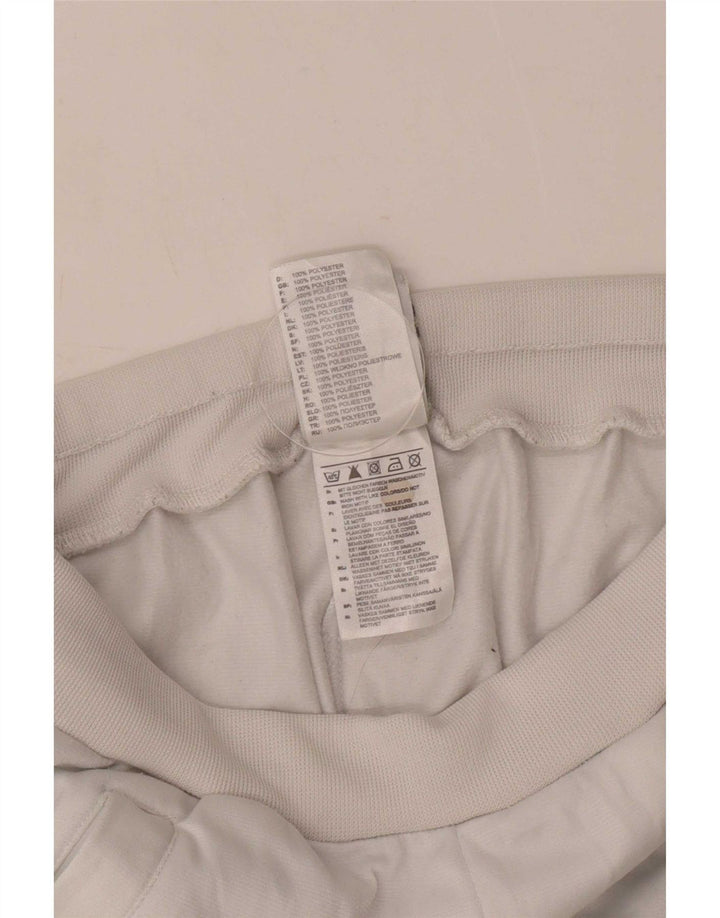 Damskie spodnie dresowe Adidas Joggers UK 16, duże, białe, poliestrowe