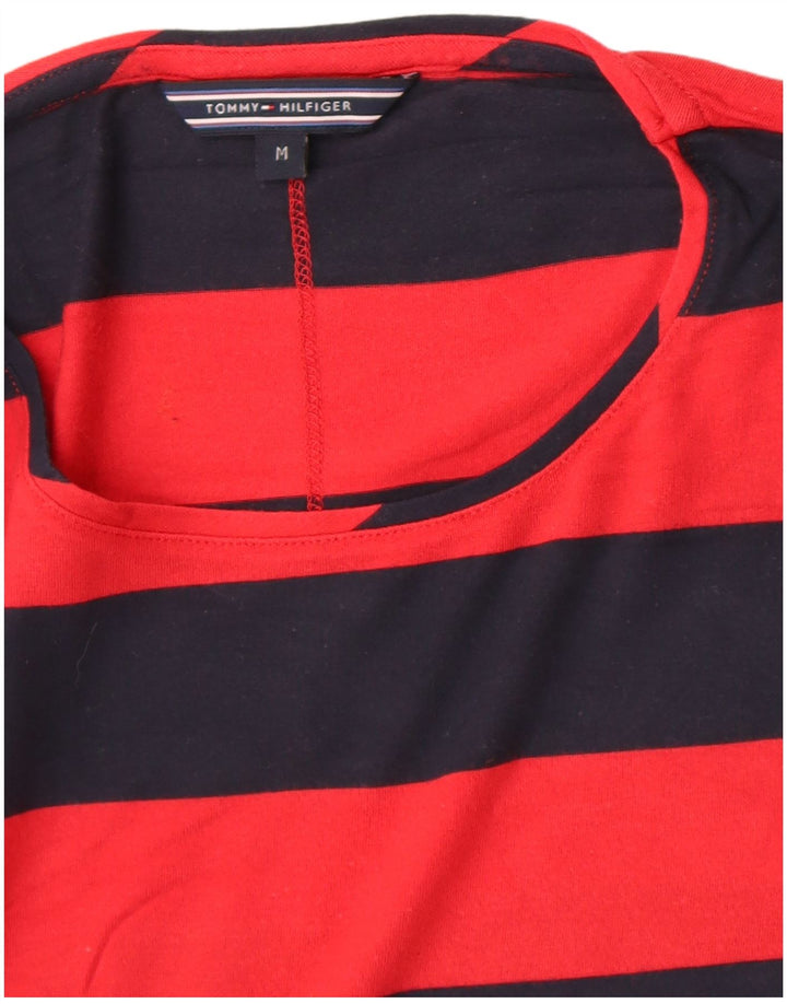T-shirt damski Tommy Hilfiger Top UK 12 w średnie czerwone paski