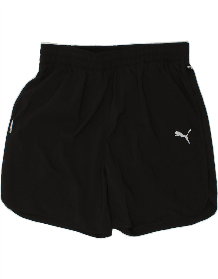PUMA Mens Sport Shorts XL Black Vintage Puma and Second-Hand Puma from Messina Hembry 