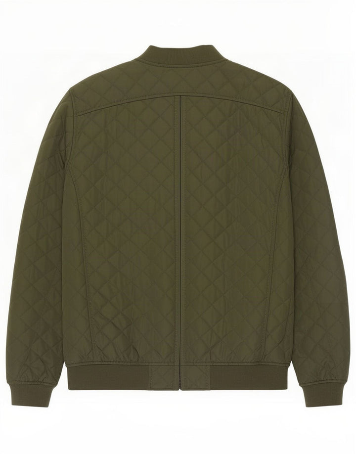 Męska pikowana kurtka Zara UK 42 XL Zielony poliester