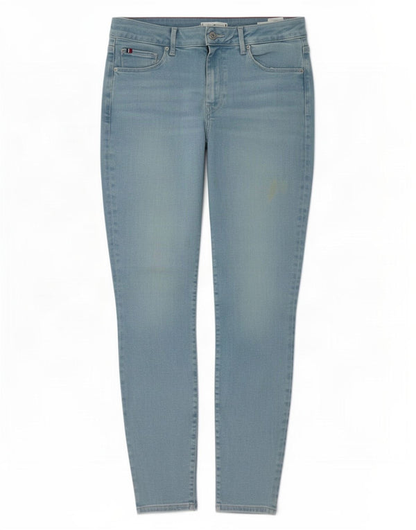 Damskie dżinsy rurki Tommy Hilfiger Harlem Ultra High-Rise Skinny W31 L30 Niebieskie