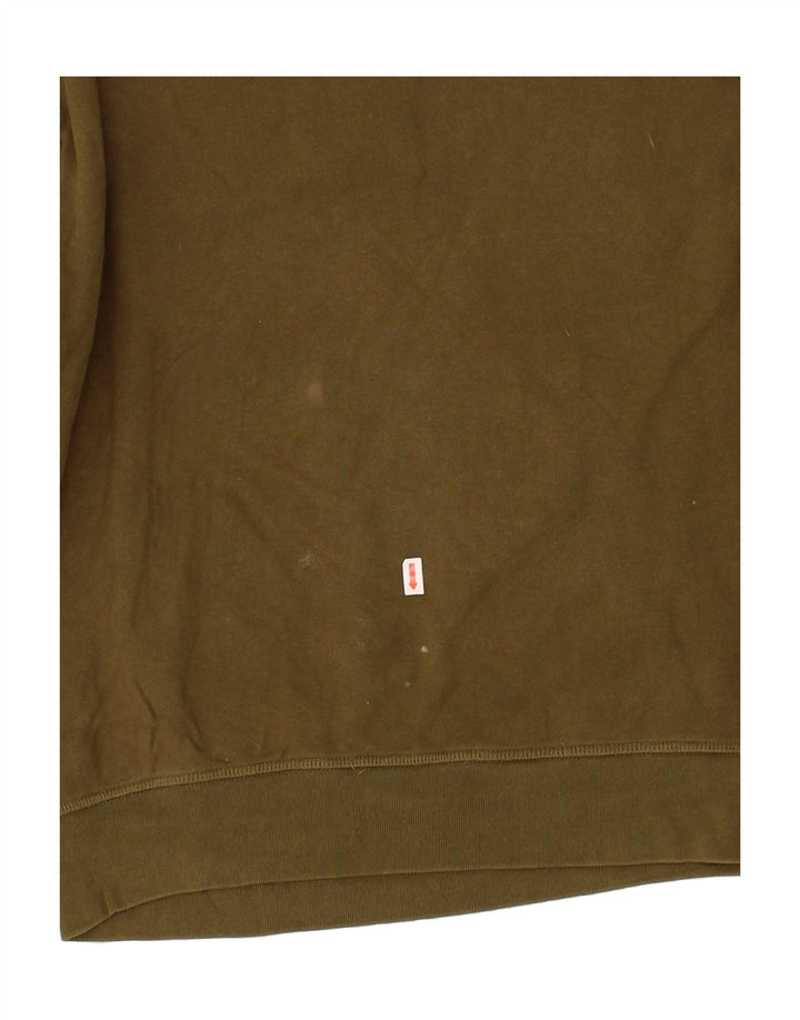 LEVI'S Mens Sweatshirt Jumper Small Khaki Cotton Vintage Levi's and Second-Hand Levi's from Messina Hembry 