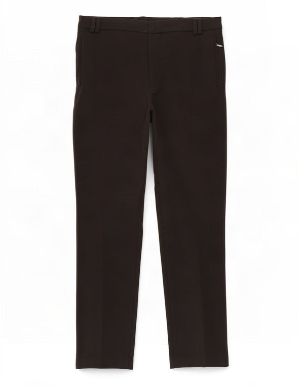 Marks & Spencer Damskie proste spodnie codzienne UK 16 duże W32 L30 czarne